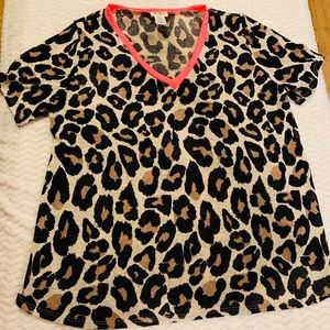 Cheetah print top